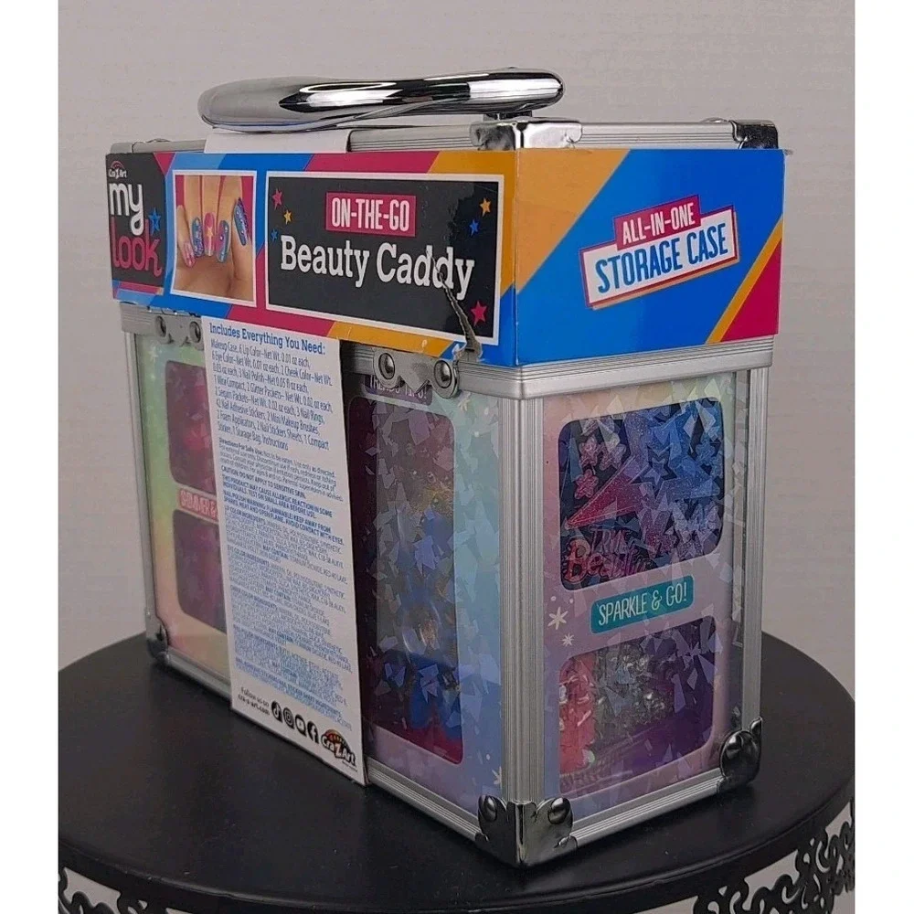 Cra Z Art‎ My Look On The Go Beauty Caddy; Eyes Lips And Nails New In Box